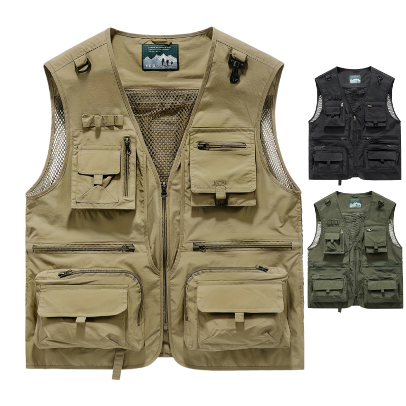 Colete de Pesca e Montanhismo ao Ar Livre Masculin