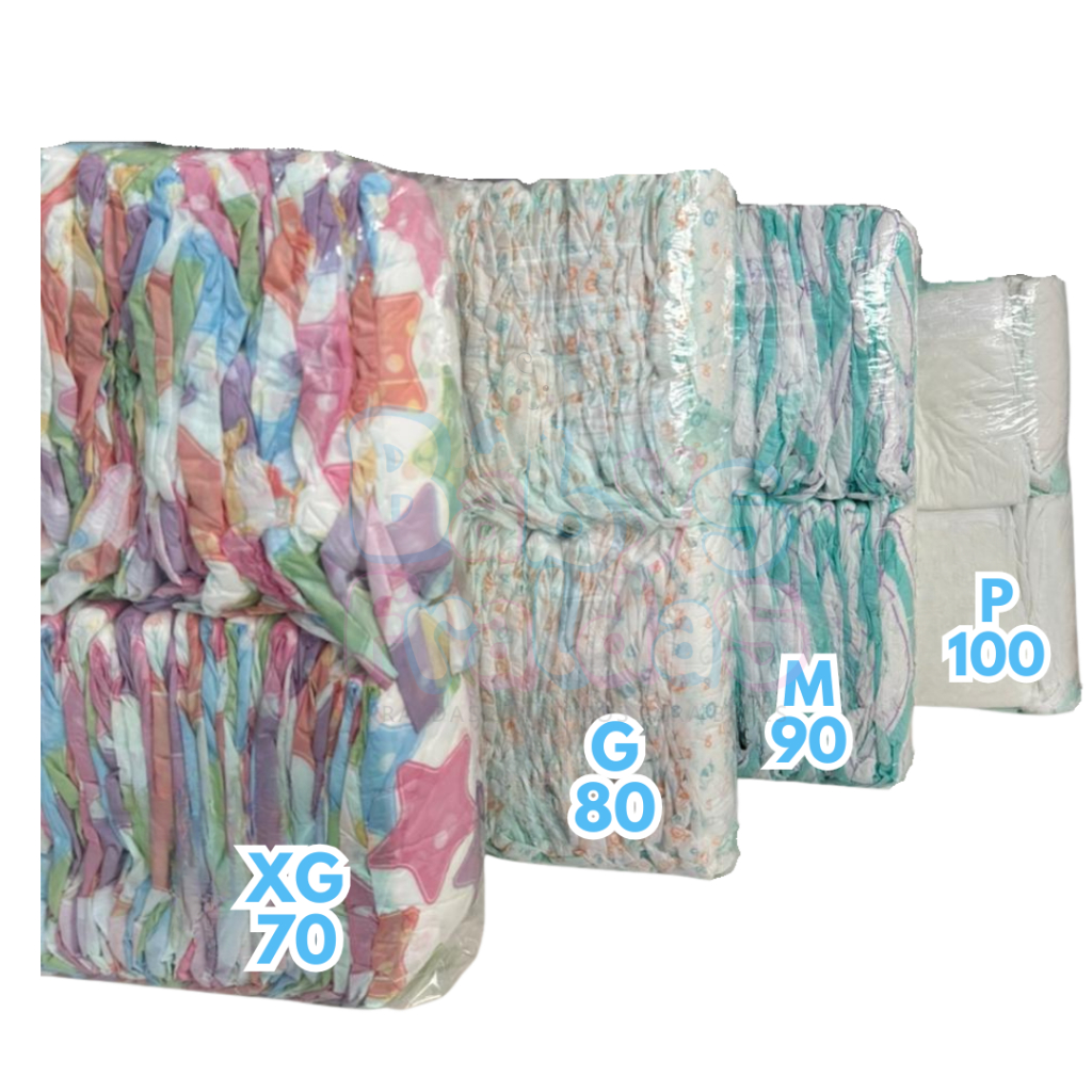 Fralda Descartável Segunda Linha Infantil Pacotã