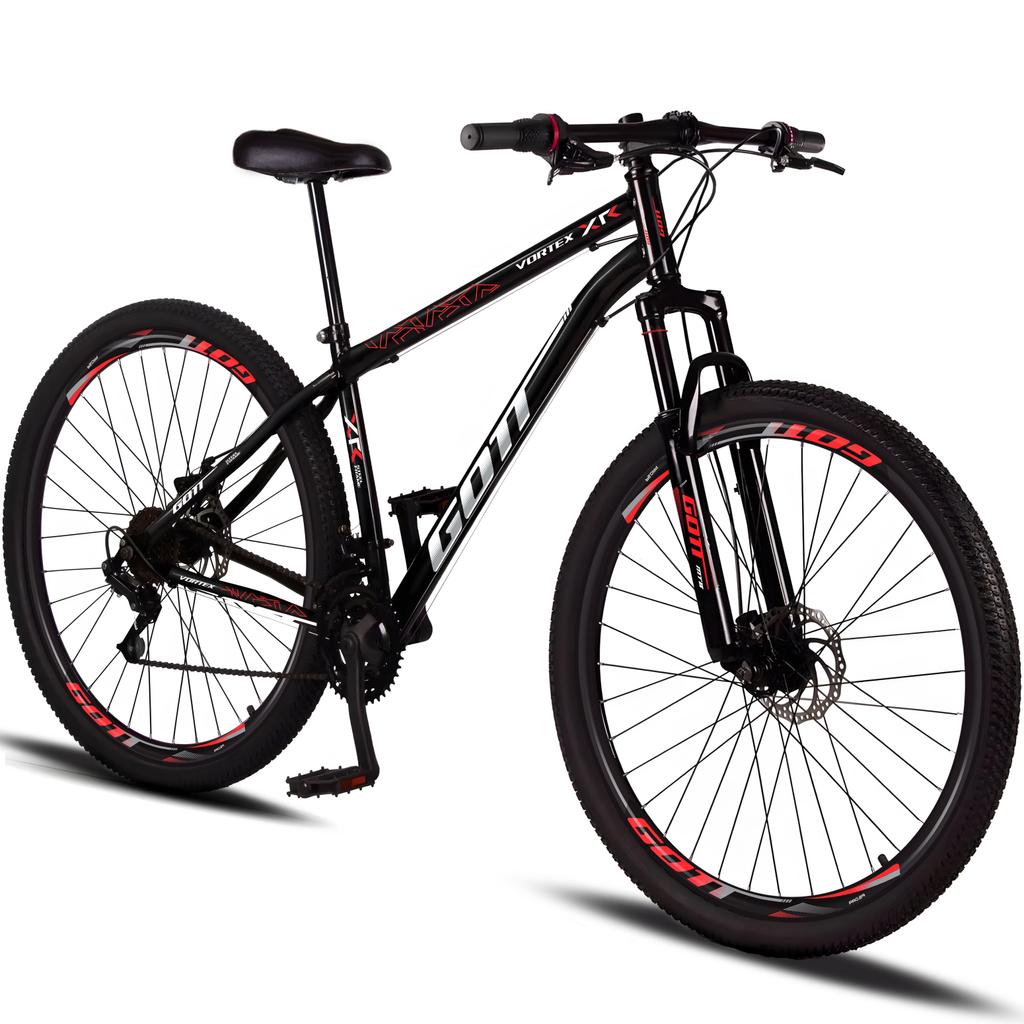 Bicicleta Aro 29 Aço Carbono Gott Vortex 21v Com 