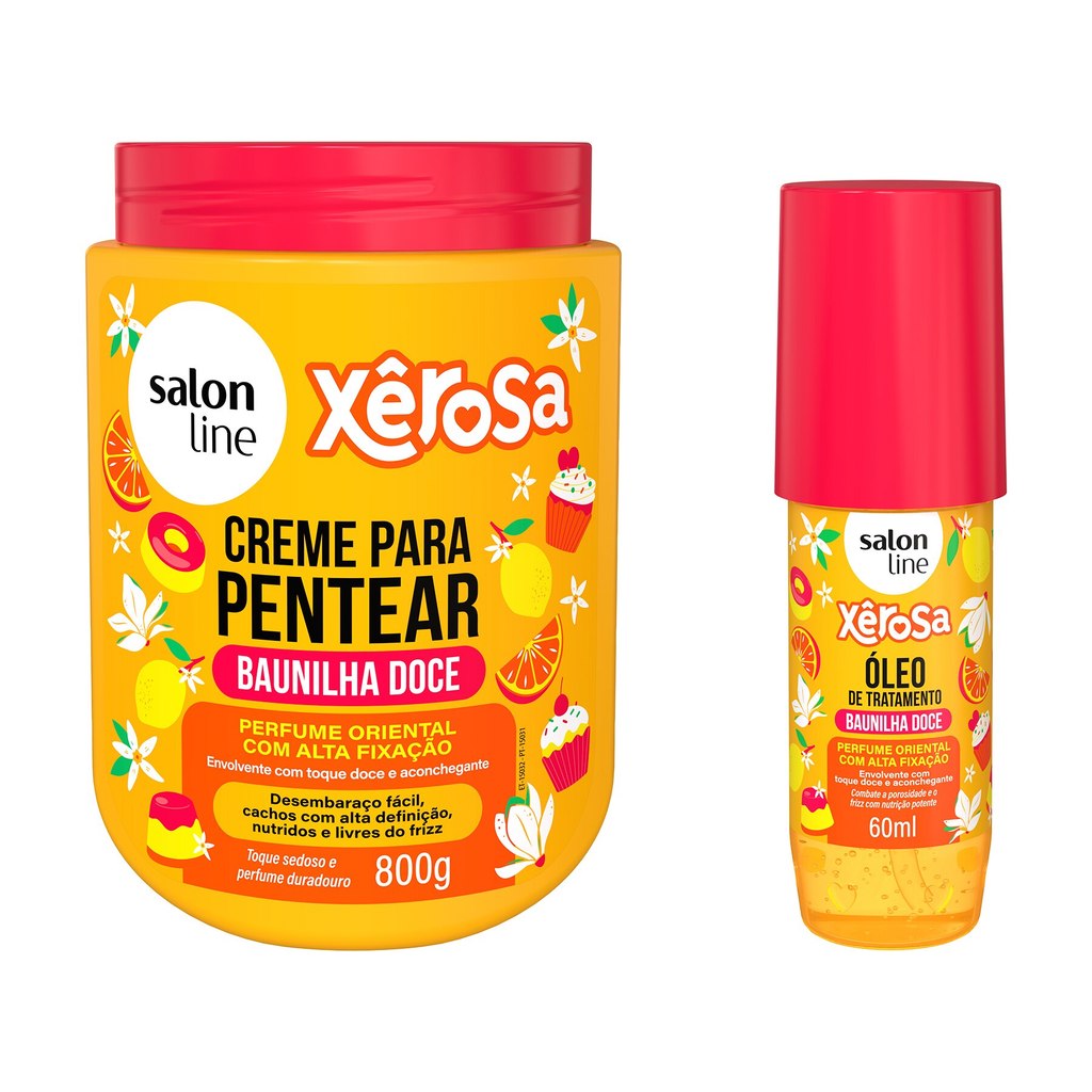 Kit Creme para Pentear + Óleo de Tratamento Xêro