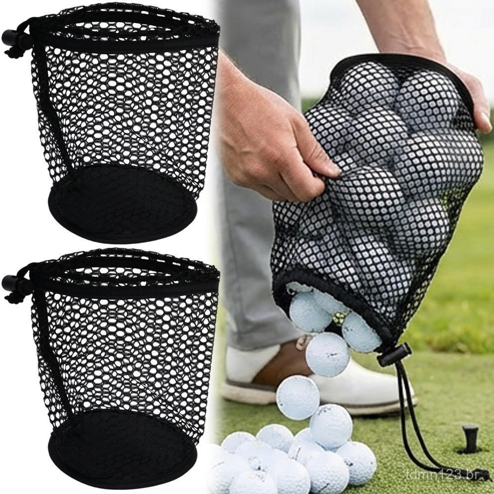Bolsa de Armazenamento de Bolas de Golfe em Malha 