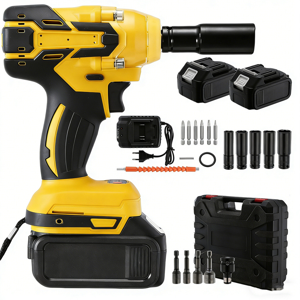 Chave De Impacto Recarregável De 48 V 1/2 Polegad