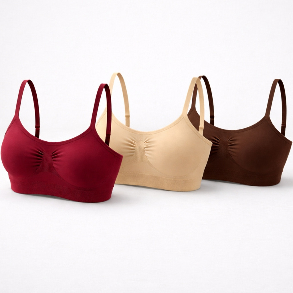 Sutiã Top de Academia Microfibra Simples com Fech