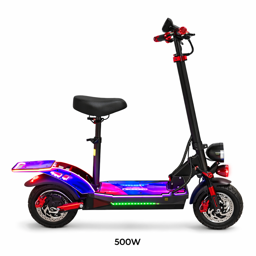 Patinete Elétrico Off Road com Motor Potente 500W