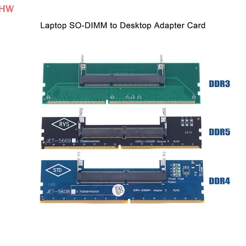 DDR3 DDR4 DDR5 Laptop SO-DIMM Para Adaptador De Me