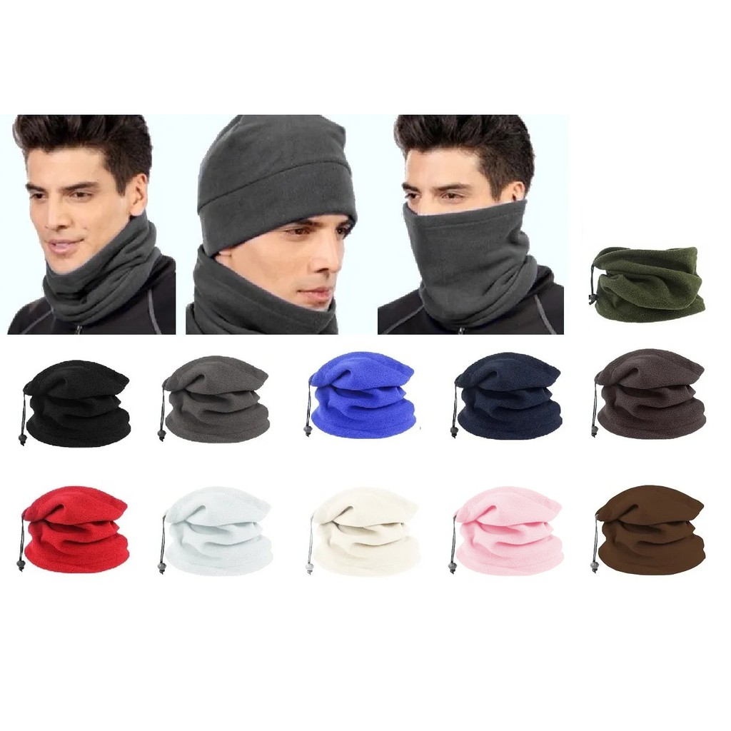 Touca Gorro Balaclava Gola Cachecol Moto Multifunc