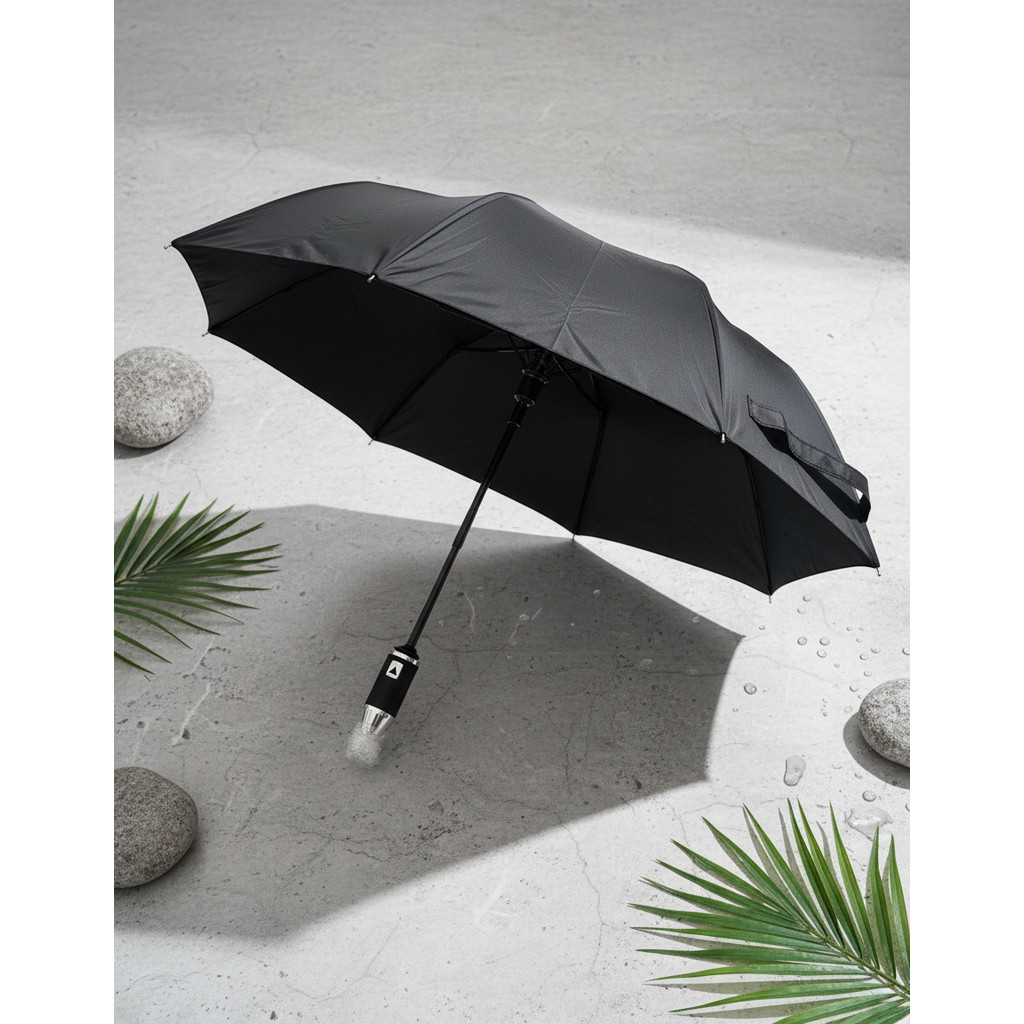 Guarda Chuva Grande Reforçado Contra Vento Sombri