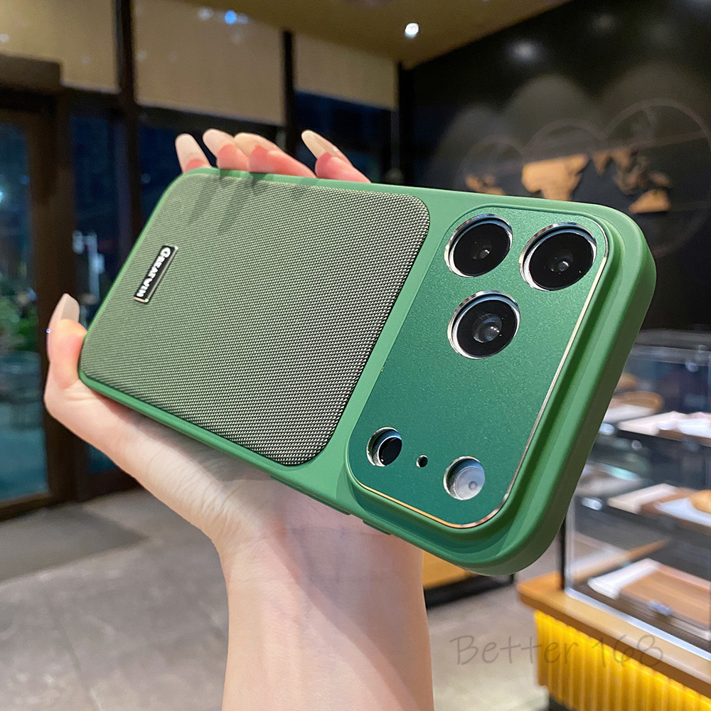 Capa Para iPhone Compatível Com MagSafe Textura D