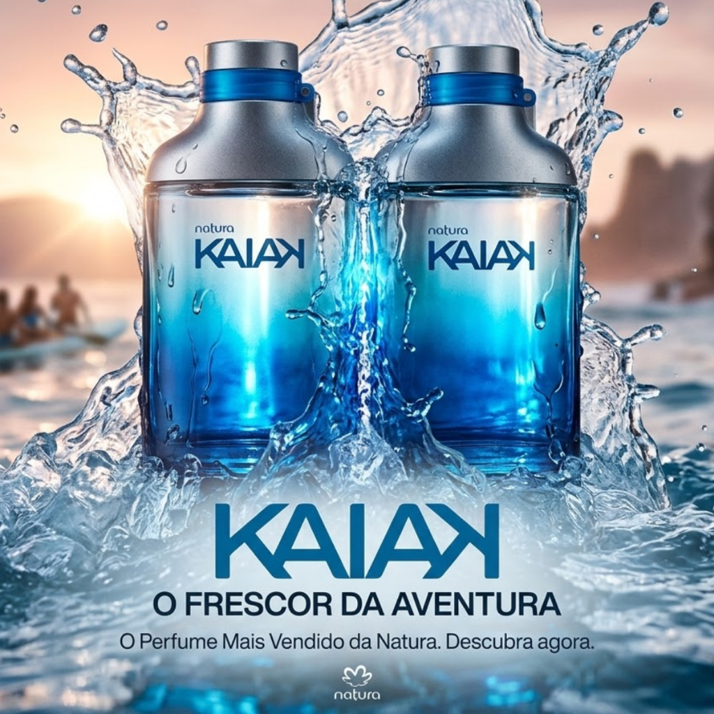Kit De 1 Ou 2 Perfumes Kayak Masculino 100ml Fresc