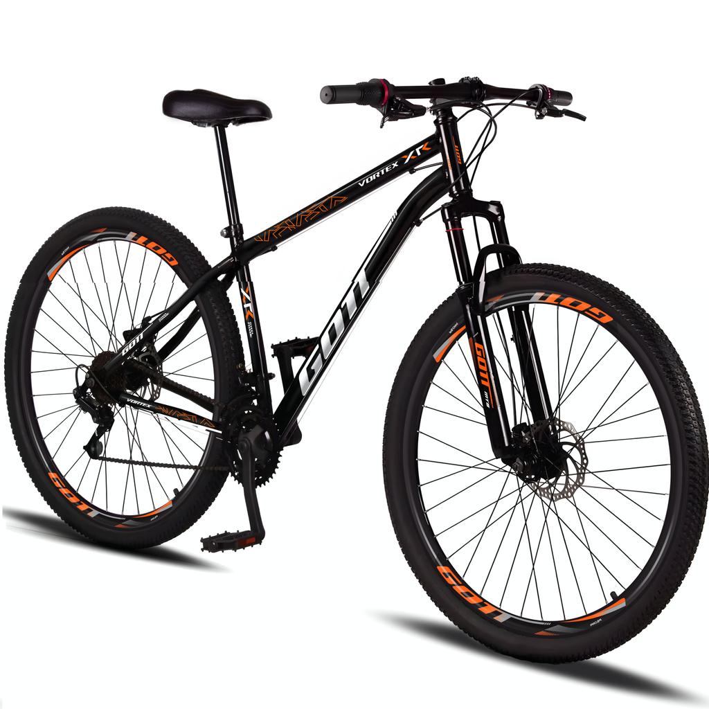 Bicicleta Aro 29 Aço Carbono Gott Vortex 21v  Com