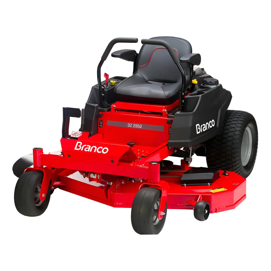 Trator Cortador Grama Giro Zero Branco BZ-2552 Gas