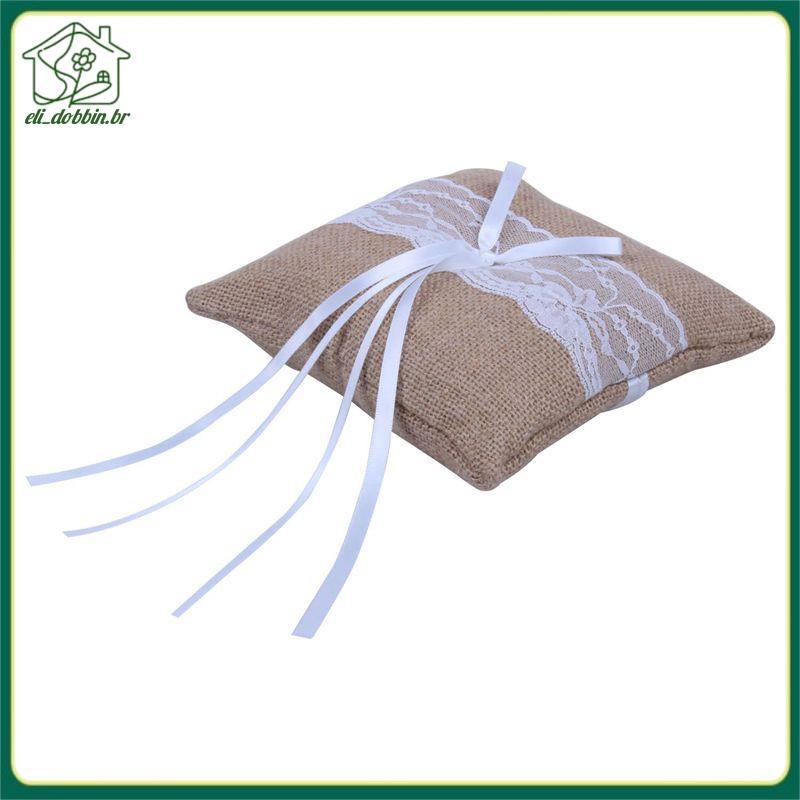 [eli_dobbin.br] Almofada De Aliança De Casamento 