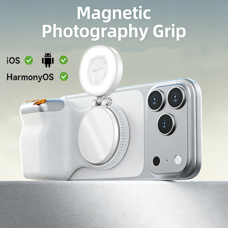 Punho Magnético Para Câmera E Luz Selfie , Kit C