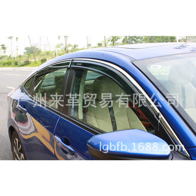 Adequado para Honda décima geração civic chuva 