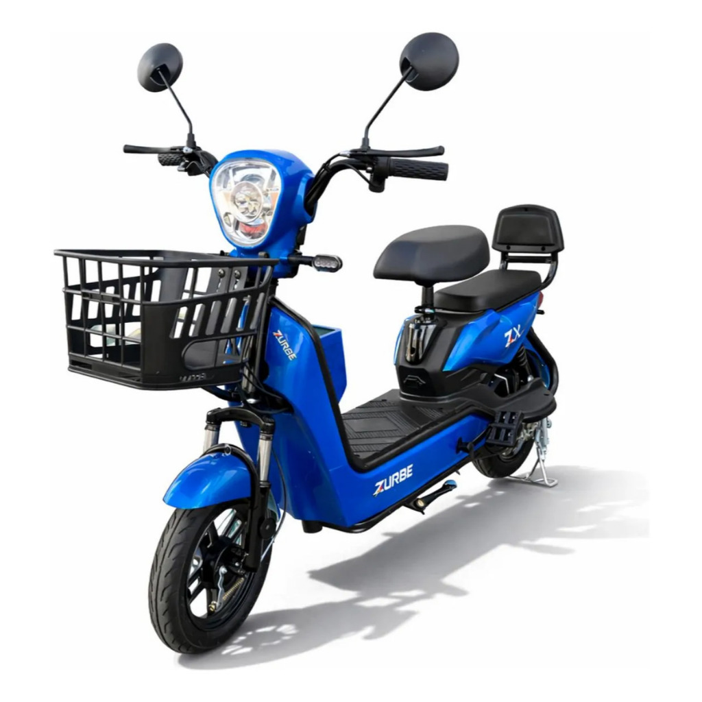 Bicicleta Scooter Bike Elétrica ZX ZOOM 500w Bate