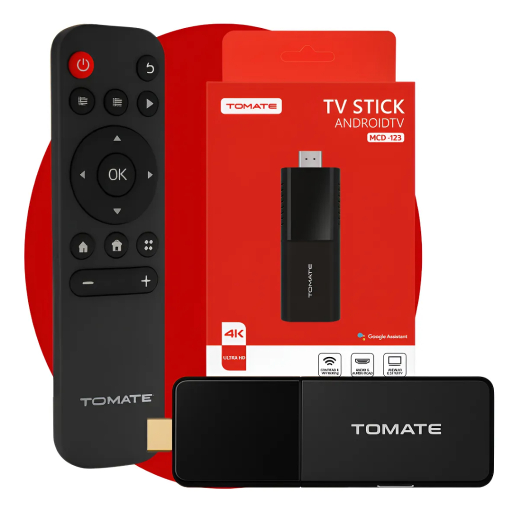 TV My Stick 4K Android 16GB HDMI Chromecast Built 