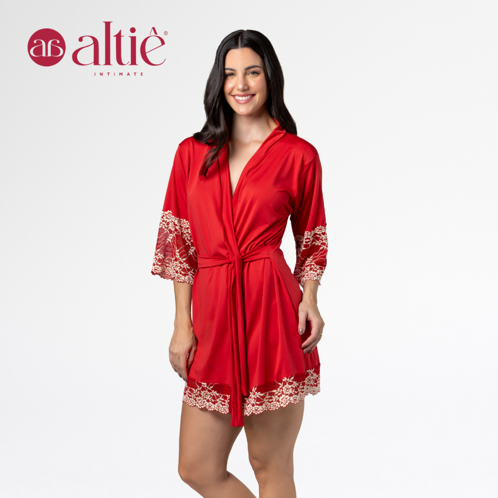 Robe Curto Bicolor Feminino Luxo | Elegância, Con