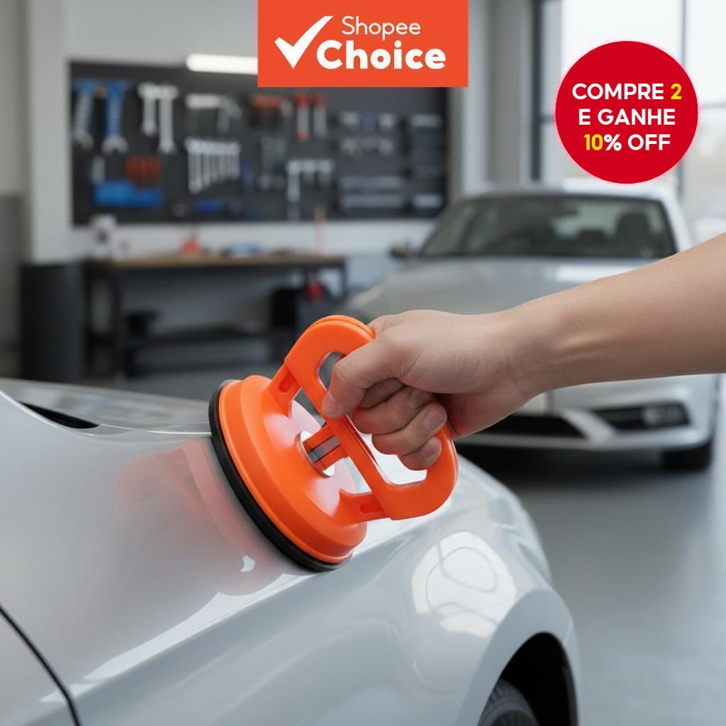 Removedor de Amassados de 2 Polegadas com Ventosa,