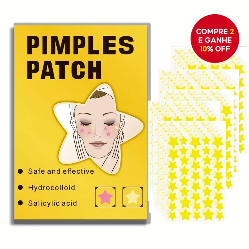 40pcs de adesivos em forma de estrela para espinha