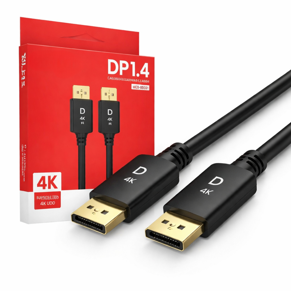 Cabo Displayport 1.4 Ultra Hd 8k 60hz 4k 2k 1080p 