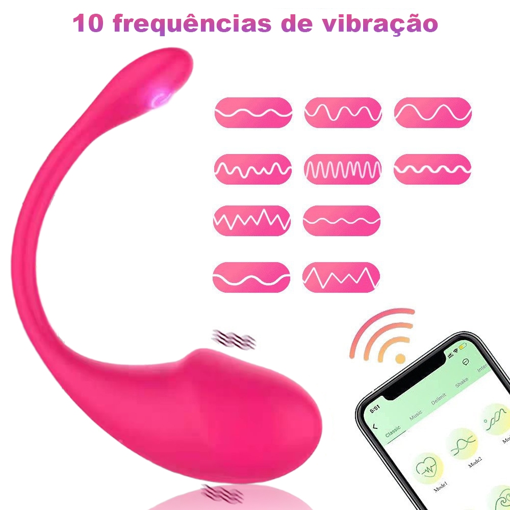 Vibrador De Casal Bluetooth Para Mulheres Recarreg