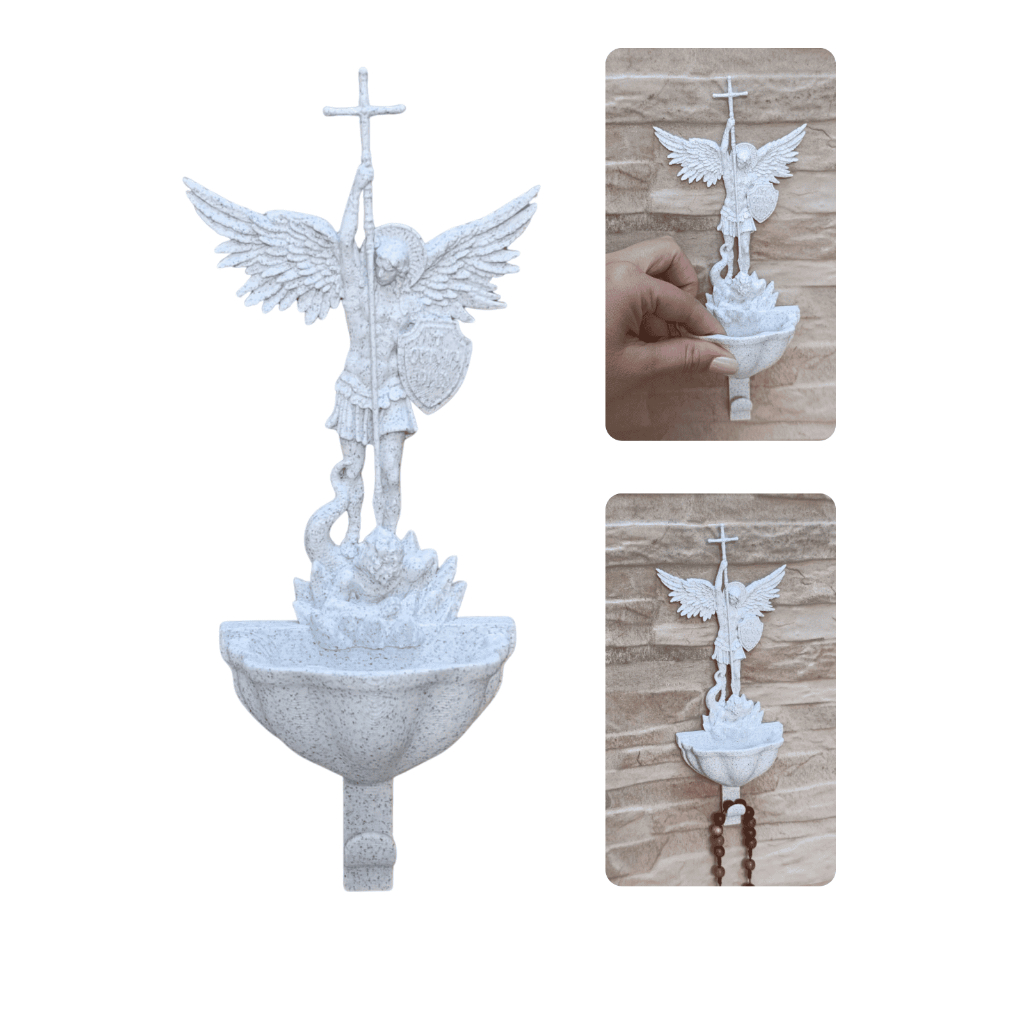 São Miguel Arcanjo – Pia Água Benta + Port