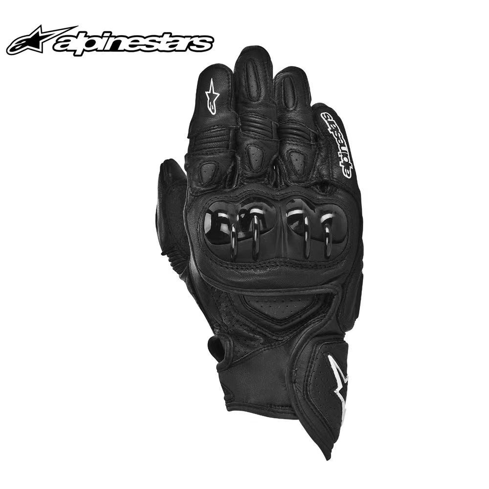 Alpinestars GPX Luvas De Motocicleta De Couro De C