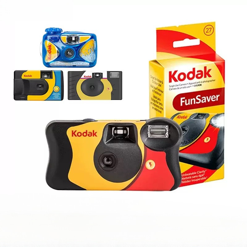 Câmera de filme descartável Kodak Funsaver Power