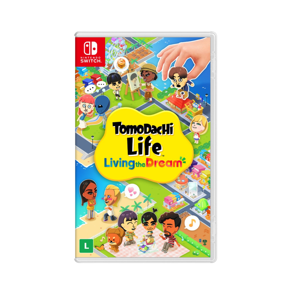 Tomodachi Life Living the Dream Switch BR Midia Fi