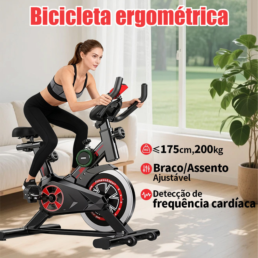Bicicleta Ergométrica Bluetooth 2.0 Jogos AR para