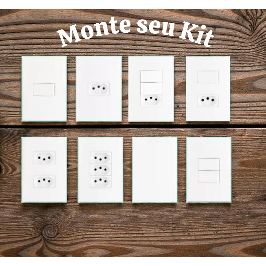 Monte sua Tomada, Casa Completa ,Interruptor, Toma