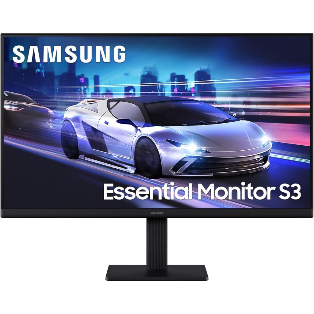Monitor Gamer Samsung 24 FHD, 120 Hz, HDMI, Preto,
