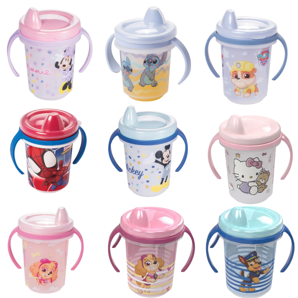 Caneca de Treinamento Infantil com Alças e Tampa 