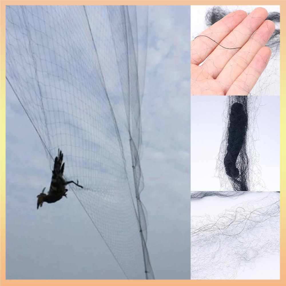 Rede De Pássaros Videira Frutas Malha Preta Prote