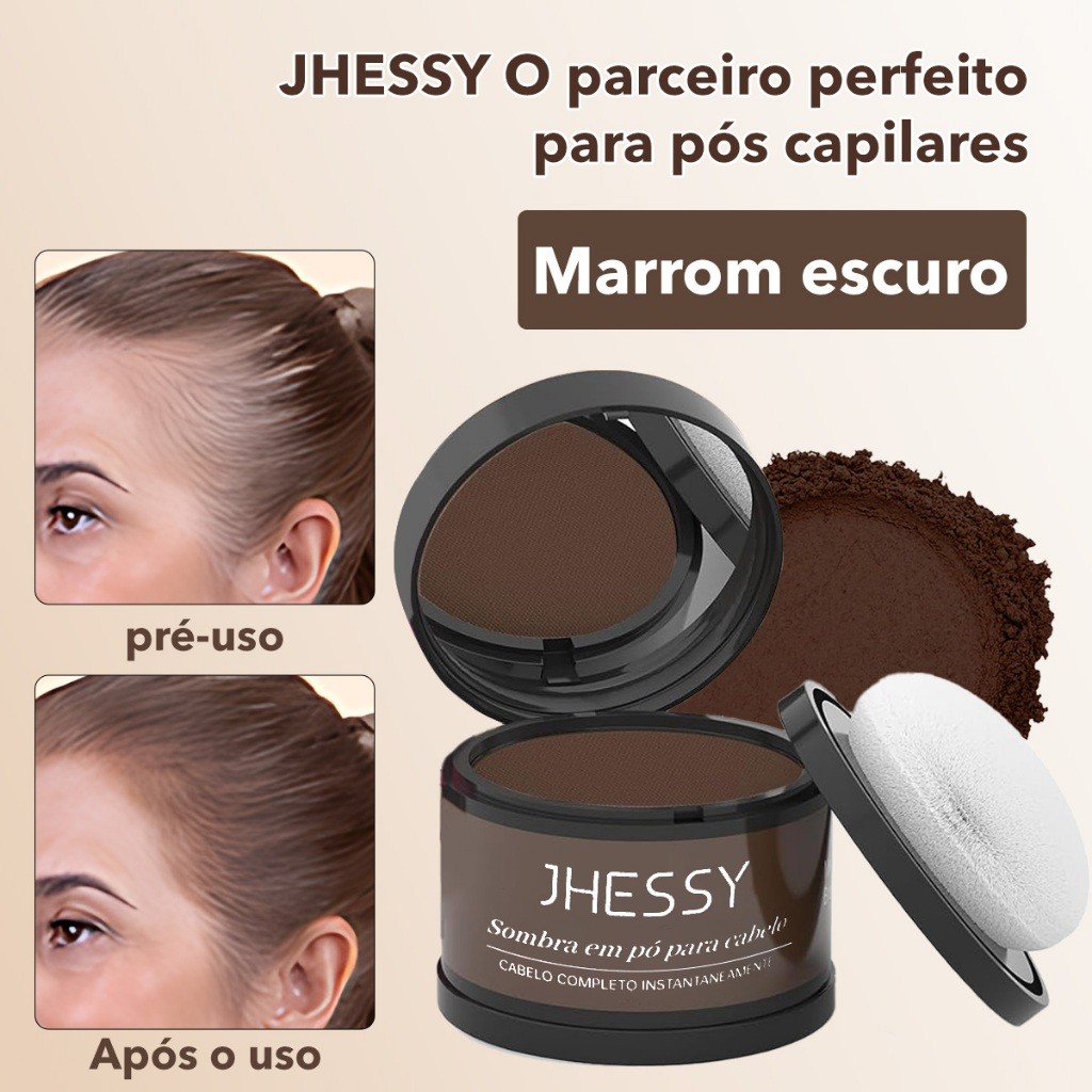 Maquiagem Capilar para Homens e Mulheres Correçã