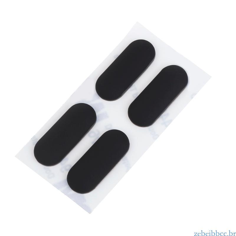 4Pieces Laptop Foot Pad Bottom Case Rubber Feet Fo