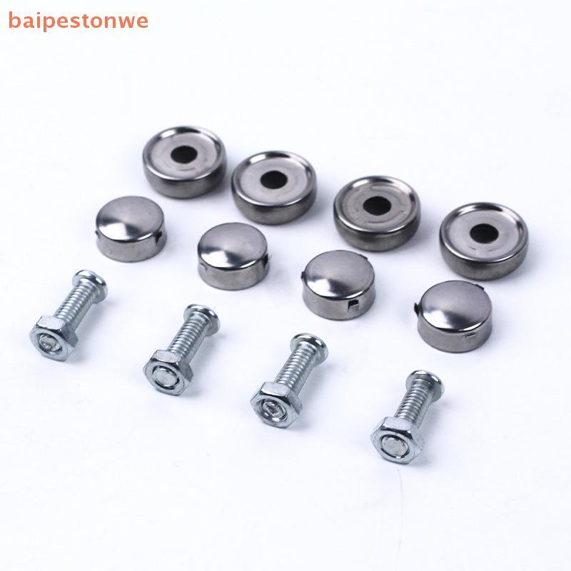 [baipestonwe] 1 Conjunto De Parafusos Cromados Ant