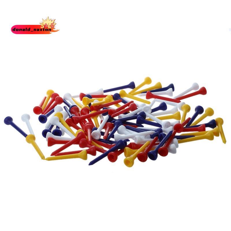 100pcs Camisetas De Golfe De Plástico Misto De Co