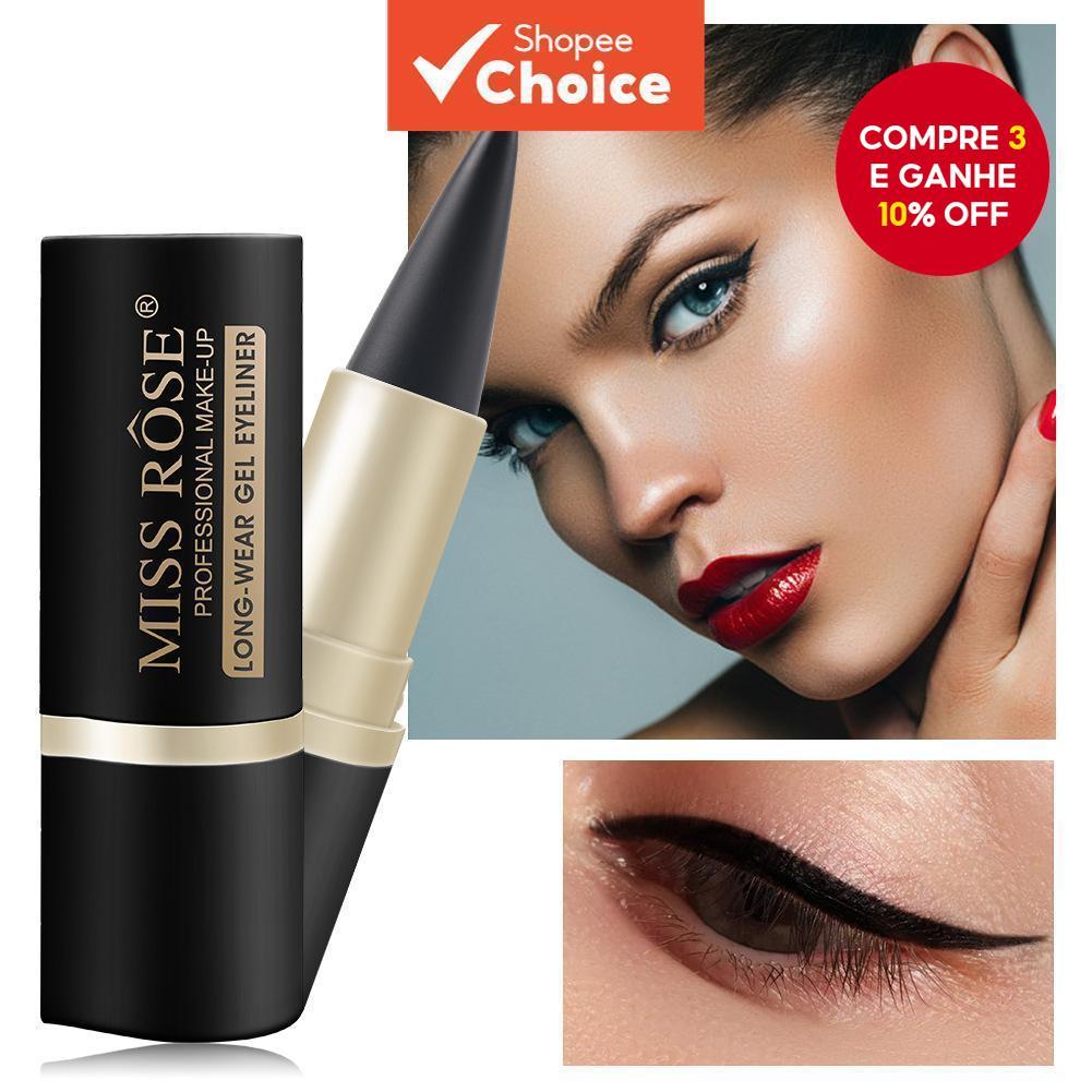 1/2/3 peças caneta delineadora preta fosca à pro