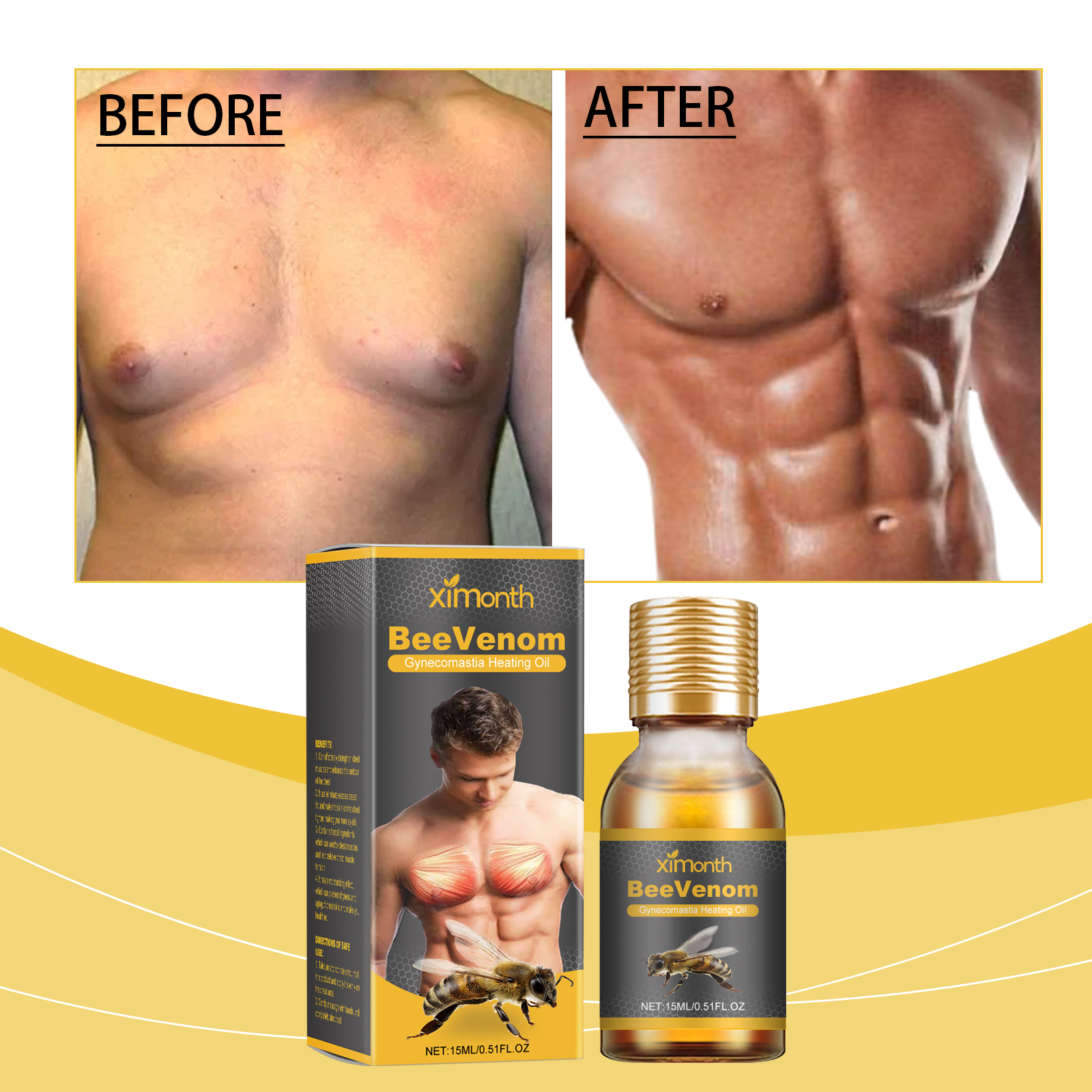 Ximonth Óleo Avançado para Cuidados Masculinos 1