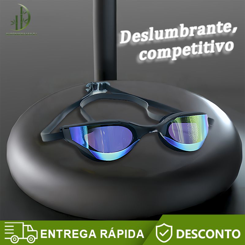 Óculos de natação para homens e mulheressilicon