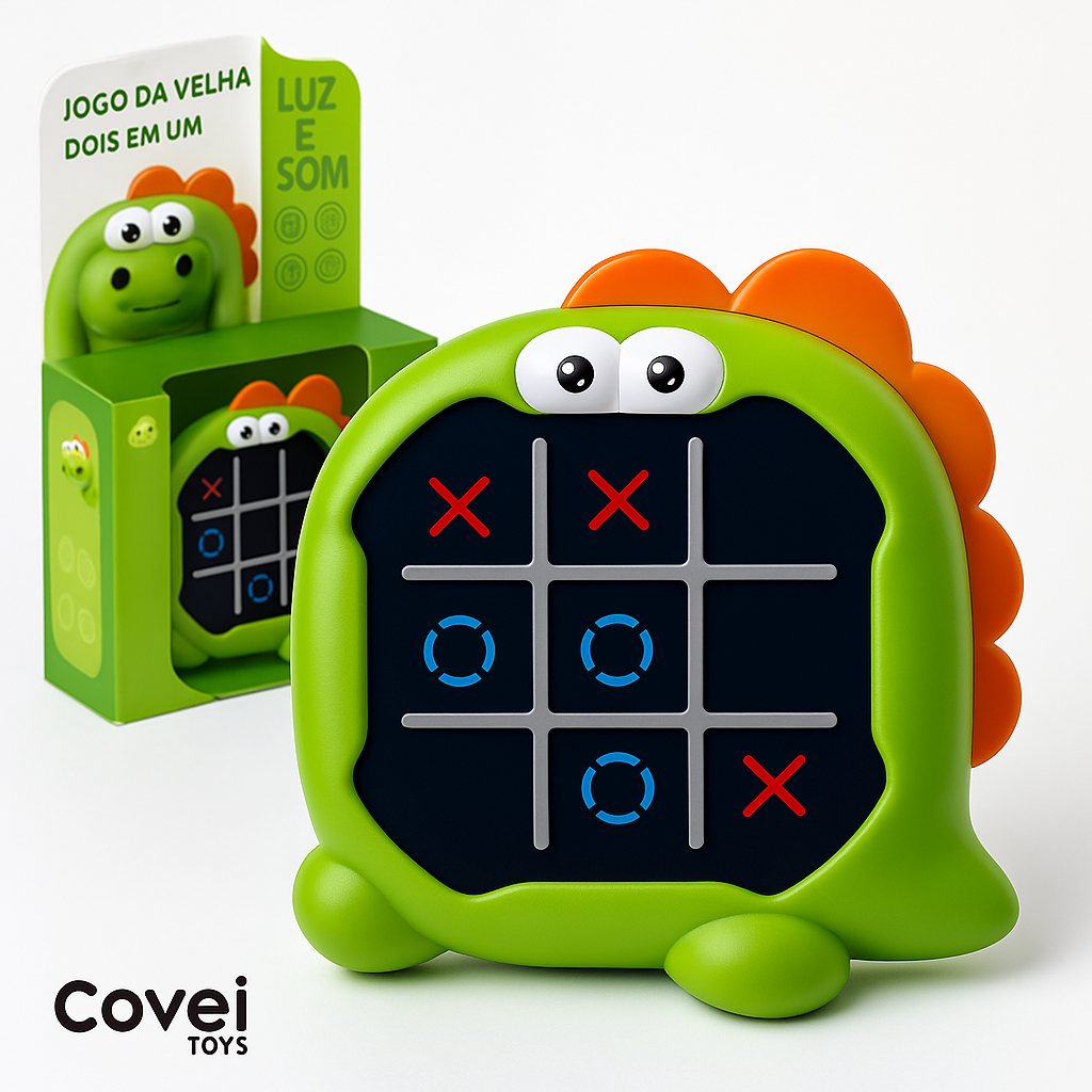 Jogo Da Velha Eletrônico Digital Portátil Infant