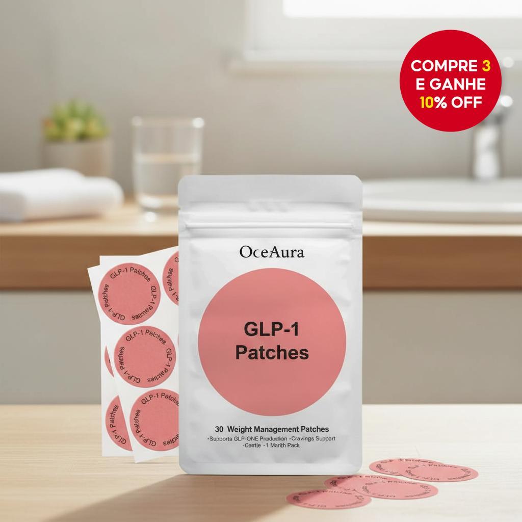 30 adesivos de perda de peso GLP-1 para emagrecime