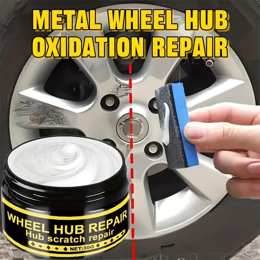Kit De Reparo De Arranhões De Roda , Cubo , Cera 