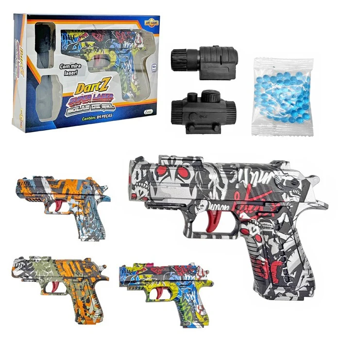 Lançador Bolas de Gel 16cm c/ Mira Laser