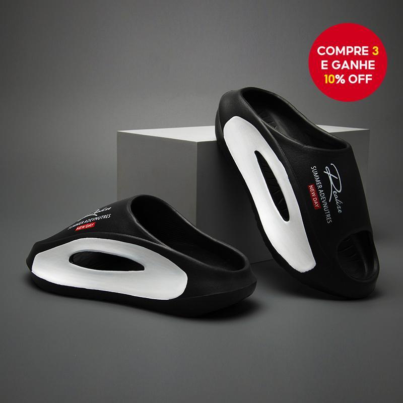 Chinelos de Verão Masculino para Uso Externo; Chi