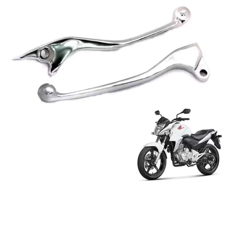 Manete Maçaneta Cromado Freio a Disco Cg Fan Tita