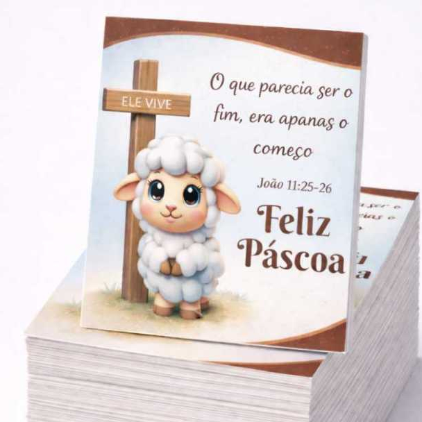 Mini Tag Páscoa – Brinde para loja, cliente