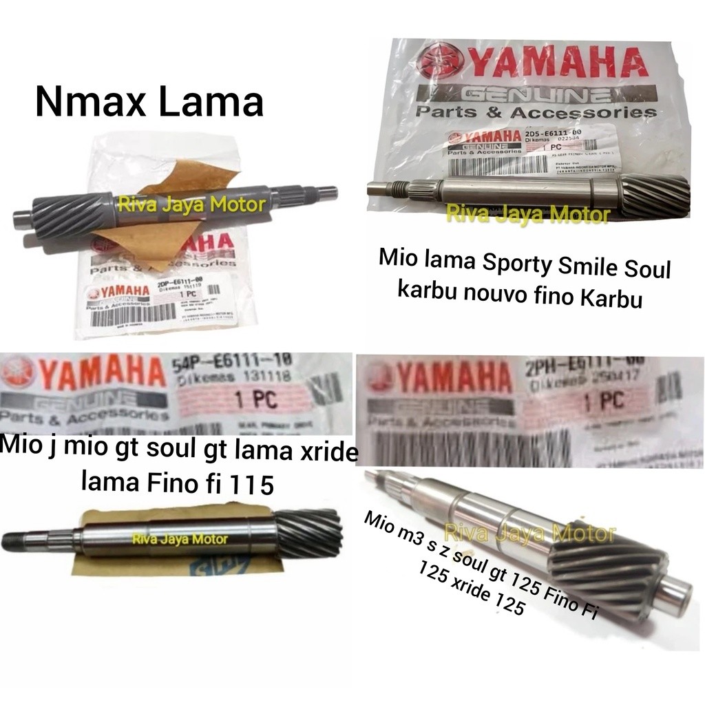 Como Puli Pully Polia Traseira Cvt Mio Nmax J N-ma