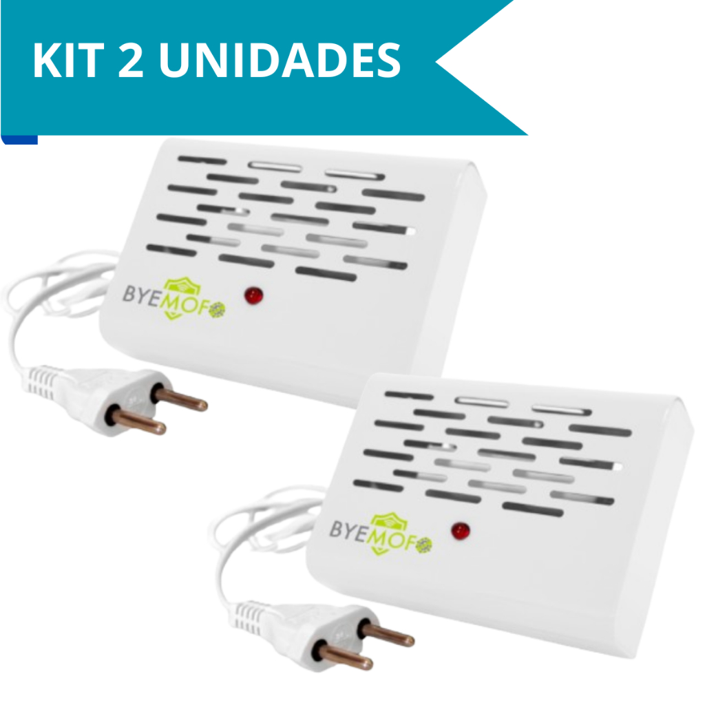 2 Desumidificador Anti Mofo Elétrico Eletrônico 